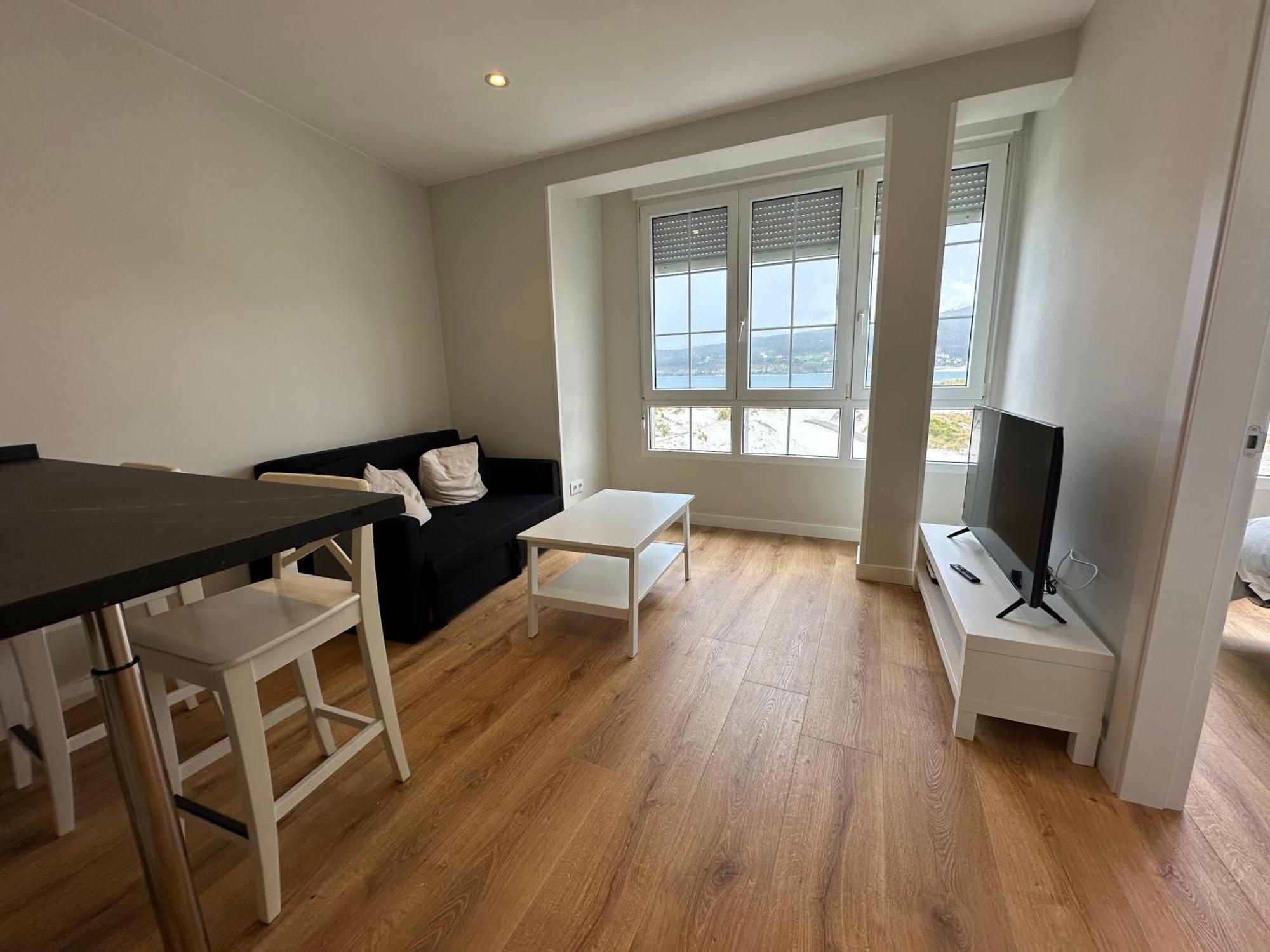 A Terraza Pequena By Oktheway Apartment Laxe Luaran gambar