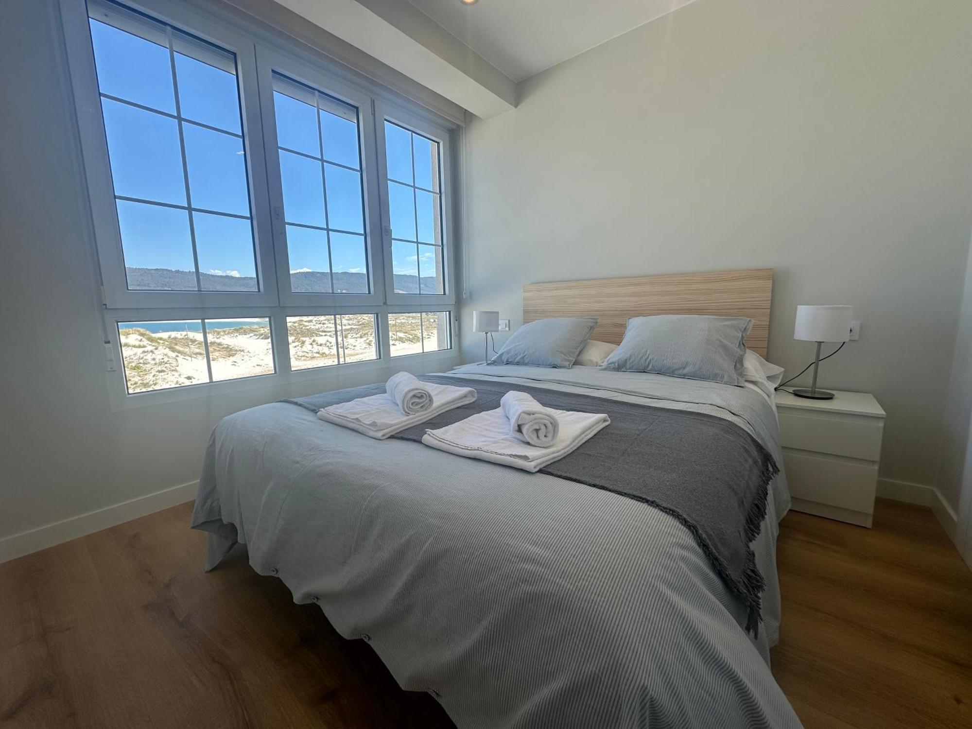 A Terraza Pequena By Oktheway Apartment Laxe Luaran gambar
